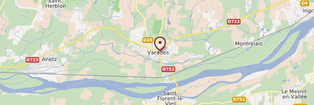 Carte Varades - Pays de la Loire