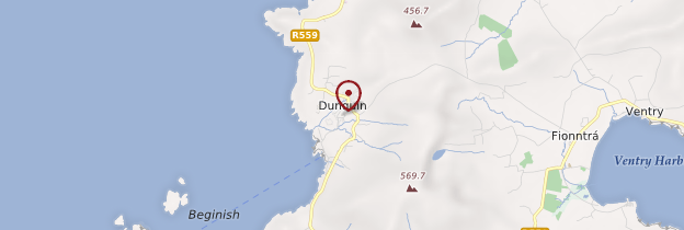 Carte Dunquin (Dún Chaoin) - Irlande