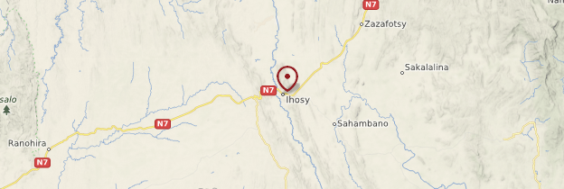 Carte Ihosy - Madagascar
