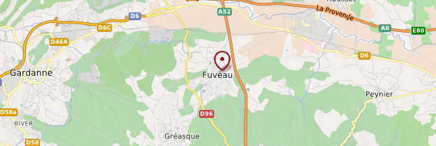 Carte Fuveau - Provence