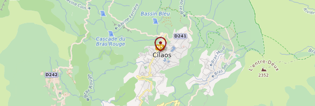 Carte Cilaos - Réunion