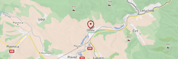 Carte Orlov - Slovaquie