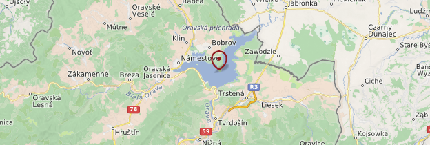 Carte Lac Orava - Slovaquie
