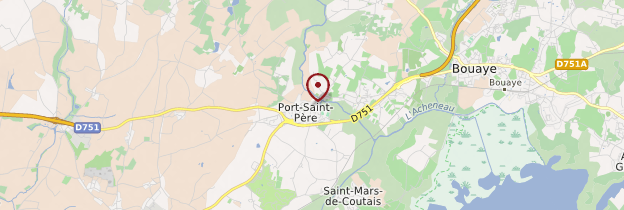Carte Port-Saint-Père - Pays de la Loire