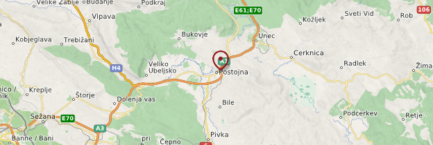 Carte Postojna - Slovénie