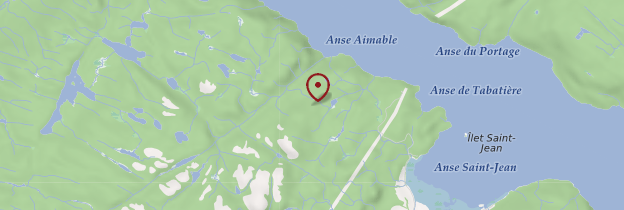 Carte Parc du Fjord-du-Saguenay - Québec