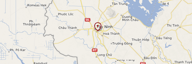 Carte Tây Ninh - Vietnam