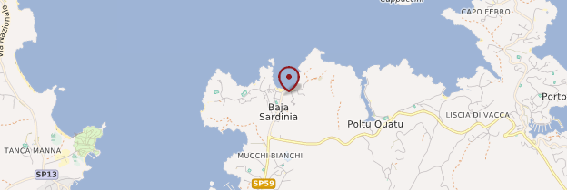Carte Baja Sardinia - Sardaigne