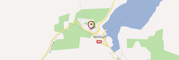 Carte Hellesylt - Norvège