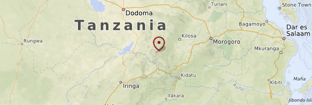 Carte Irole - Tanzanie
