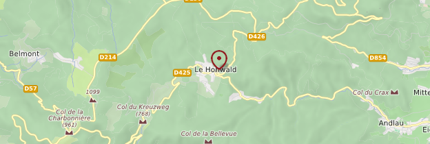 Carte Le Hohwald - Alsace
