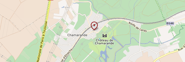 Carte Chamarande - Île-de-France