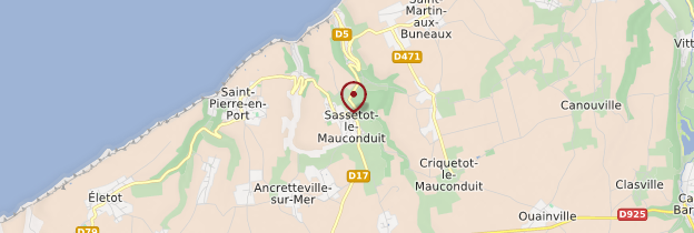 Carte Sassetot-le-Mauconduit - Normandie