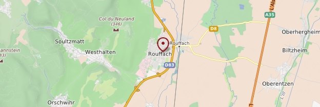 Carte Rouffach - Alsace