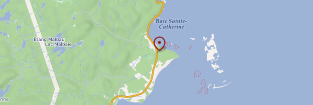 Carte Baie-Sainte-Catherine - Québec