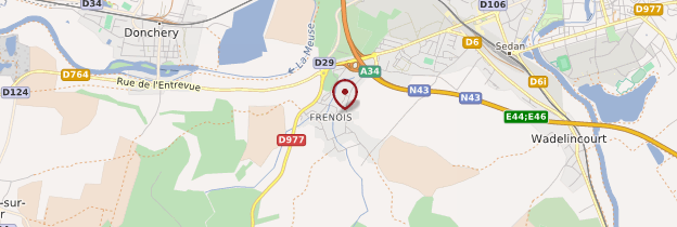 Carte Frenois - Champagne-Ardenne