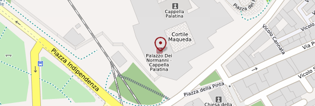 Carte Capella Palatina - Sicile