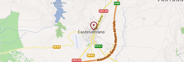 Carte Castelvetrano - Sicile