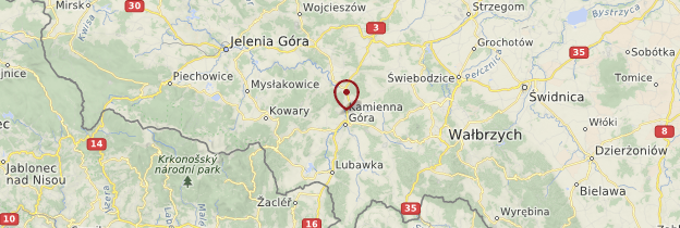 Carte Kamienna Góra - Pologne
