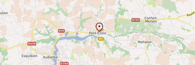 Carte Pont-Croix (Pontekroaz) - Bretagne
