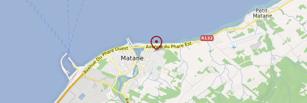 Carte Matane - Québec