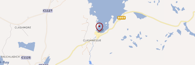 Carte Clashnessie Bay - Écosse