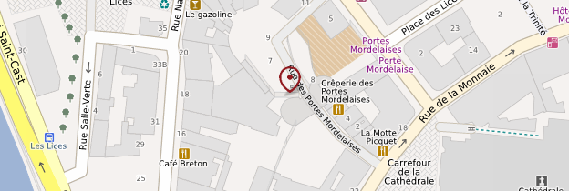 Carte Portes Mordelaises - Rennes