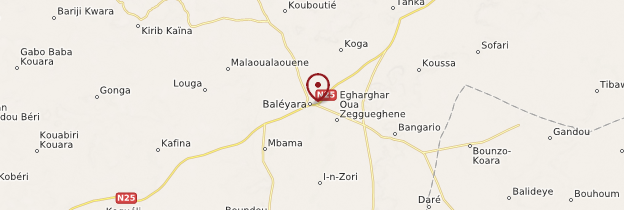 Carte Baléyara - Niger
