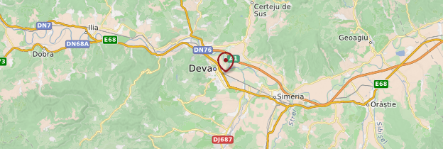 Carte Deva - Roumanie