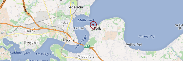 Carte Strib - Danemark
