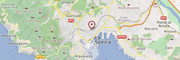 Carte La Spezia - Italie