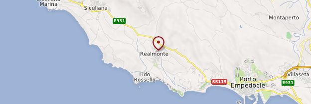 Carte Realmonte - Sicile