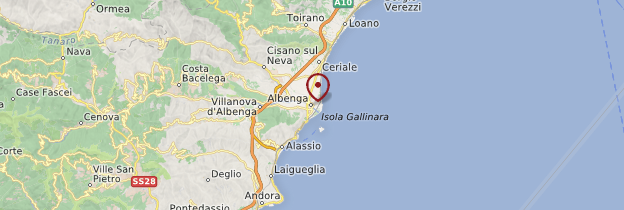 Carte Albenga - Italie