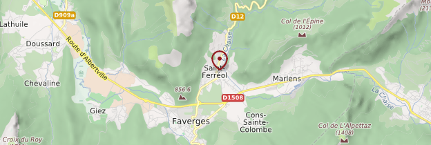 Carte Saint-Ferréol - Alpes