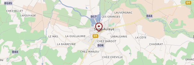 Carte Saint-Aulaye - Périgord - Dordogne