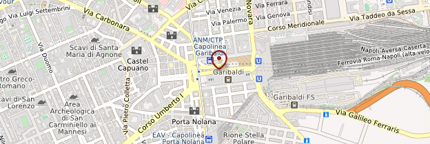 Carte Piazza Garibaldi - Naples