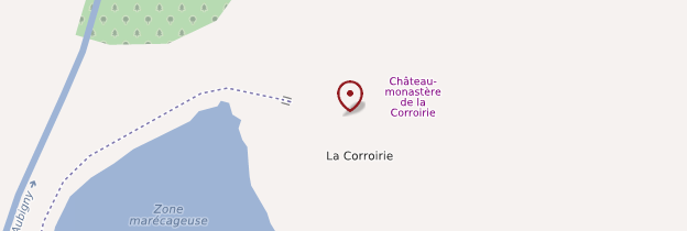 Carte Corroirie du Liget - Châteaux de la Loire