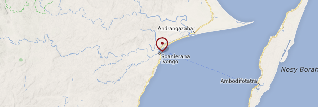 Carte Soanierana-Ivongo - Madagascar