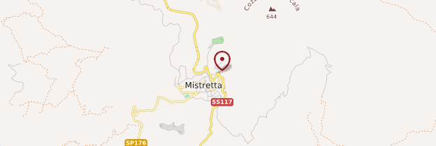 Carte Mistretta - Sicile