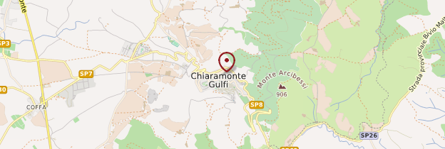 Carte Chiaramonte Gulfi - Sicile
