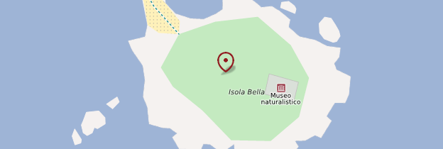 Carte Isola Bella - Sicile