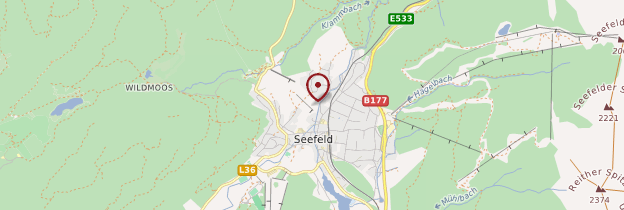 Carte Seefeld - Autriche