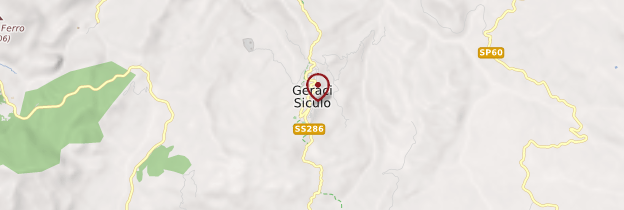 Carte Geraci Siculo - Sicile