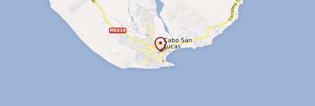 Carte Cabo San Lucas - Mexique