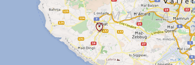Carte Rabat - Malte