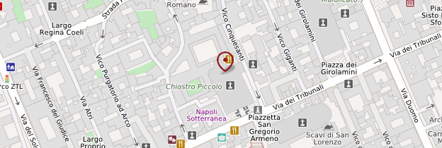 Carte Chiesa San Paolo Maggiore - Naples