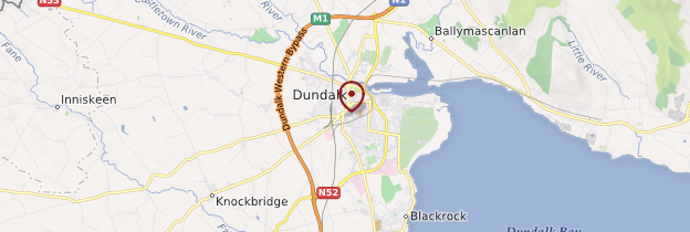 Carte Dundalk - Irlande