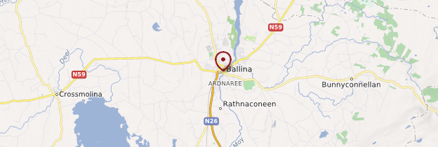 Carte Ballina - Irlande