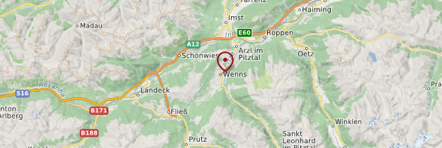Carte Wenns - Autriche
