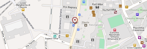 Carte Piazza Dante - Naples